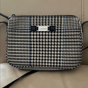 Lauren Houndstooth Crossbody Bag